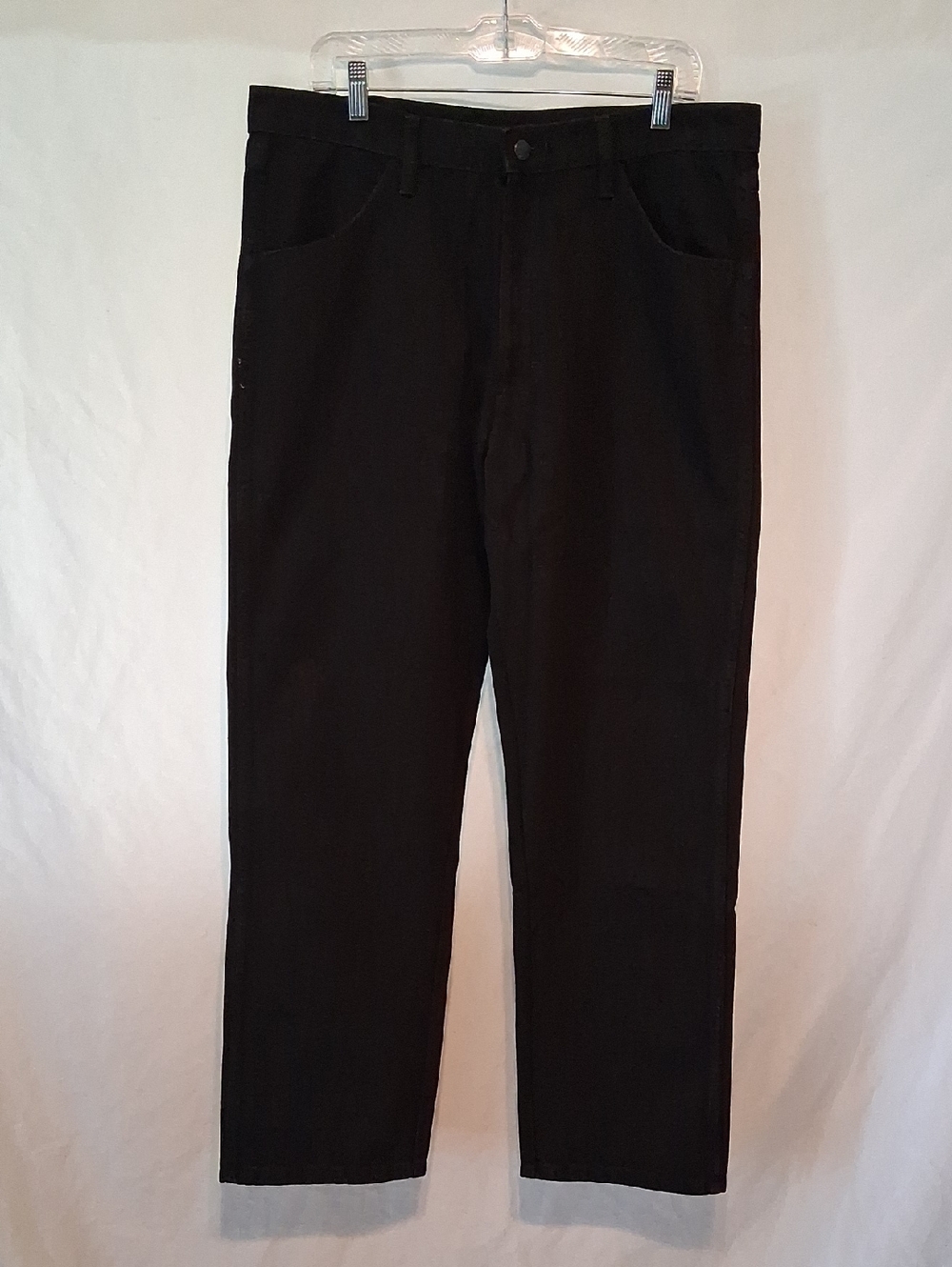 Rustler Men's Straight Jeans Black